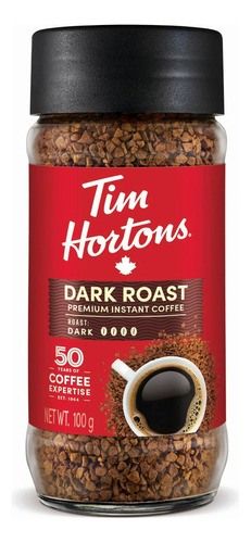 Tim Hortons Instant Coffee Dark 100 Gr