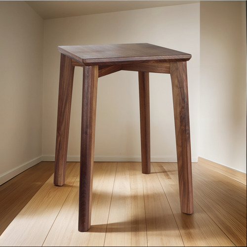 Taburete De Madera Apilable De 18 Pulgadas De Madera Maciza