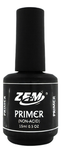 Prime Não Ácido Sem Ácido Zem P/ Unha Gel Acrigel 15ml Cor Transparente