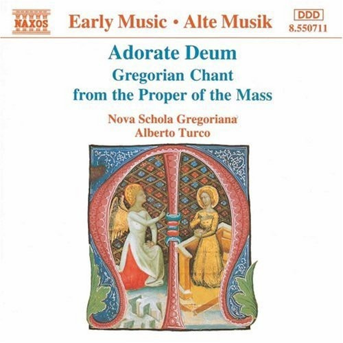 Cd Nova Schola Gregoriana - Adorate Deum Gregorian Chant