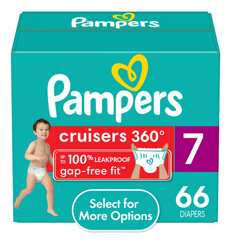 Pampers Cruisers 360 Pañales Varios Tamaños