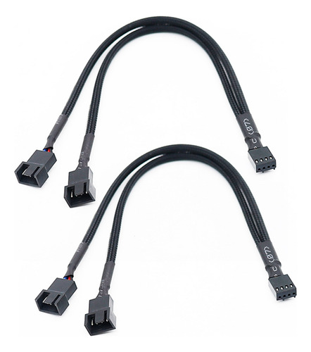 2 Cables Trenzados De 1 A 2 Vías, Divisor En Y, 3/4 Pines, P