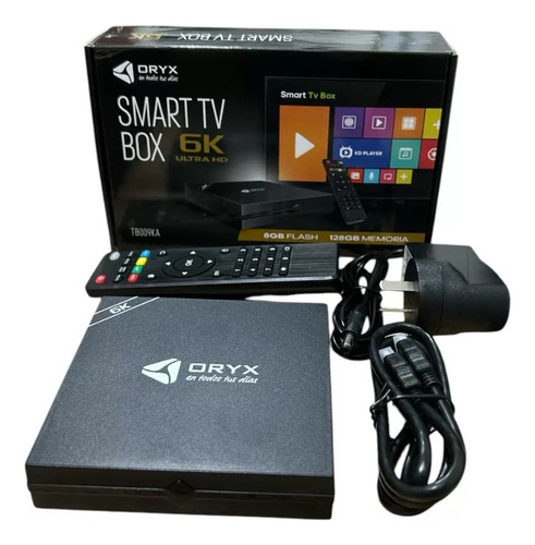 Oryx Pro - Android Tv Box 128gb/8gb Ram ++ultra Rapido++ Mag Oryx Estándar