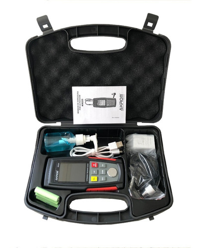Medidor Espessura Ultrassom (0,01mm) Com Certificado Calibr.