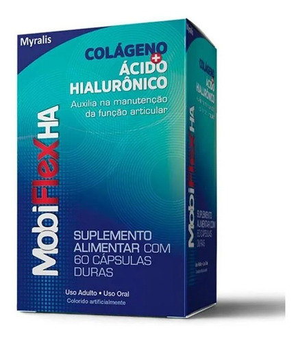 Mobiflex Ha Colageno + Ác. Hialuronico 60 Capsulas - Myralis