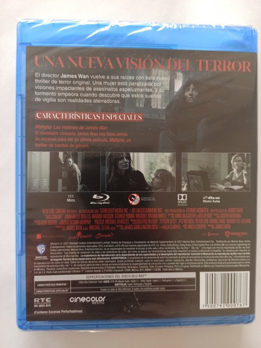 Maligno (malignant) Blu Ray (Usado)