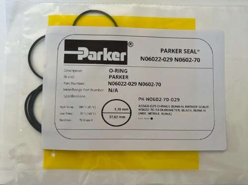 Oring O-rings Sello Parker N0602 2-029