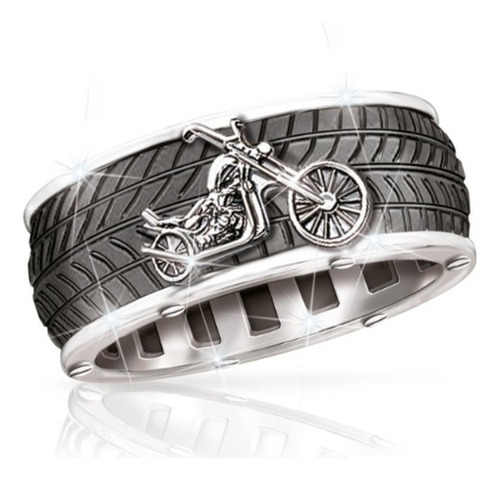 Anillos De Neumáticos De Moto Geniales De Acero Inoxidable P