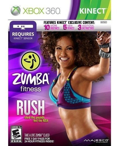 Videojuego Zumba Fitness Rush (xbox 360)