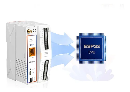 Plc-gateway Usr-eg118 Wan+wifi +1rs485/232+1di+2d0+1ai