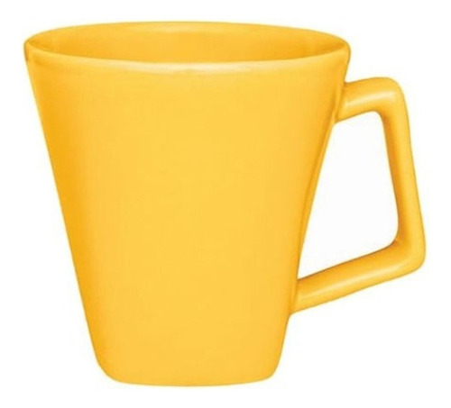 Jarro Mug Mini Oxford Quartier De Porcelana 220 Cc Color Amarillo