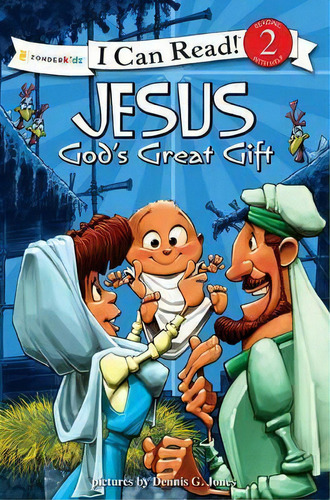 Jesus, God's Great Gift : Biblical Values, Level 2, De Dennis Jones. Editorial Zondervan, Tapa Blanda En Inglés