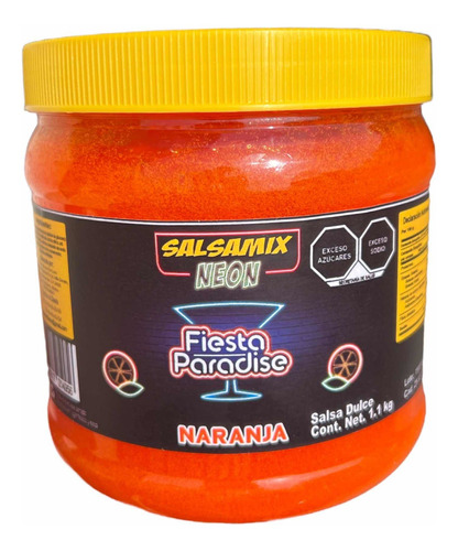 Escarchado Para Michelada Naranja Neon 1.1kg Fruti Mich