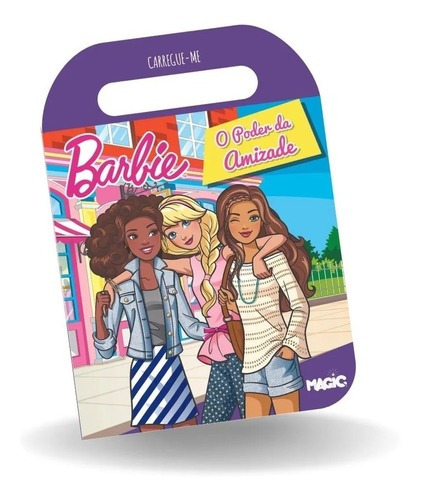 Livro De Colorir Infantil Barbie Carregue-me 32 Pág