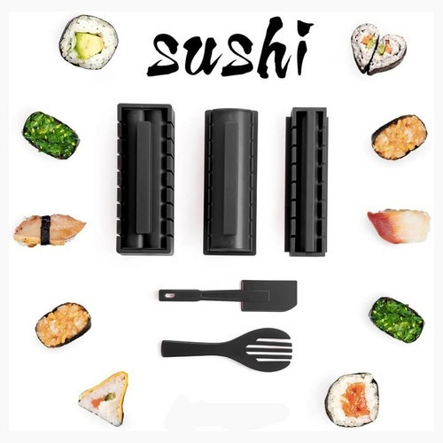 Sushi Maker Kit Principiantes Bazooka Molde Cocina Japonesa