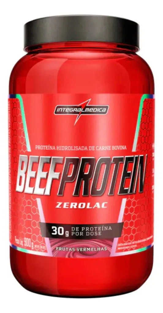 Beef Protein Hidrolisado Frutas Vermelhas 900g Integral Beef Protein Hidrolisado Frutas Vermelhas 900g Integral
