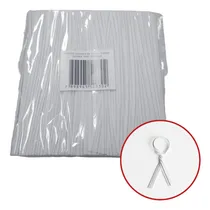 Comprar Branco Amarrilho Fecho Lacre Arame Para Pão 14cm 1000 Un.