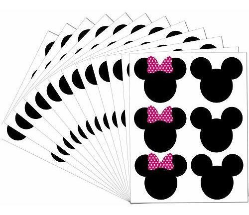 Big  Minnie Mouse   Stickers 2.73 X 2.62 Pulgadas Vinil...