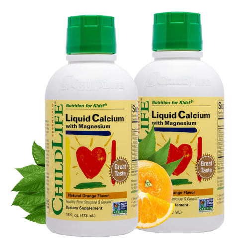 Childlife Essentials Suplemento Liquido De Calcio Y Magnesio