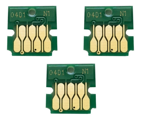 Kit 3 Chip Epson Caixa T04d1 L6191 L6171 M2170 M3180 L14150