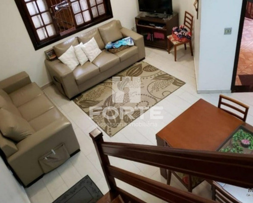 Imagem 4 de 19 de Lindo Sobrado A Venda Com 3 Dormitorios, Garagem Coberta, Ótima Localização. Imobiliarias De Mogi Das Cruzes. - Ca00107 - 69491616
