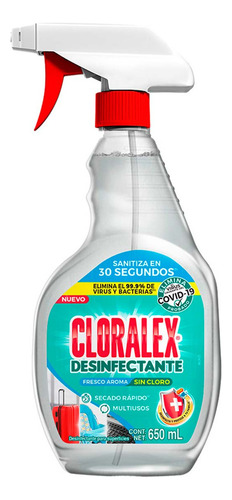 Cloralex Desinfectante Para Superficies Fresco Aroma