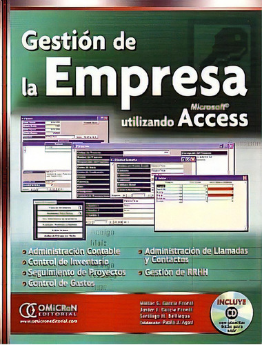 Gestion De La Empresa Utilizando Microsoft Acc, De Matias S. Garcia Fronti. Editorial Omicron System En Español