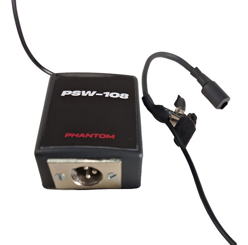 Microfono Condenser Phantom Para Bombo Leguero Negro