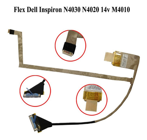 Flex De Video Dell Inspiron N4030 N4020 14v M4010