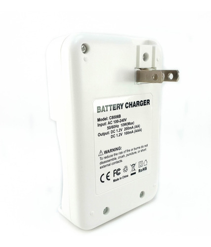Pila Bateria Recargable Aa X2 1500mah Aaa X2 Cargador Beston