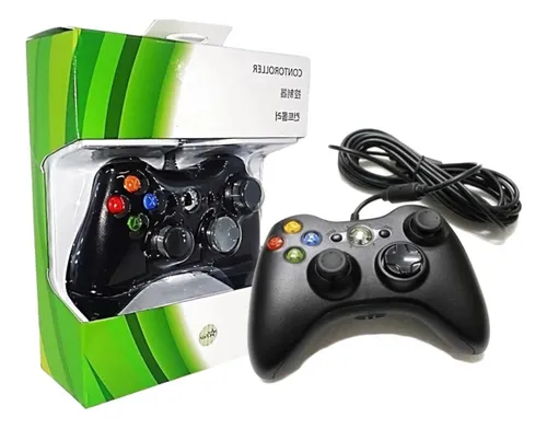 Control Alámbrico Xbox 360 Compatible Para Pc Y Computador