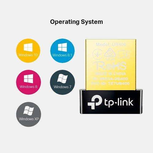 Receptor Bluetooth Tp-link 4.0 Adaptador Usb Notebook Pc