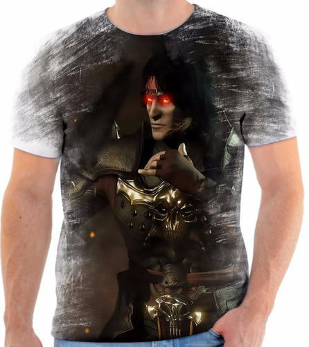 D1 Camisa Camiseta Personalizada Mortal Kombat Liu Kang...