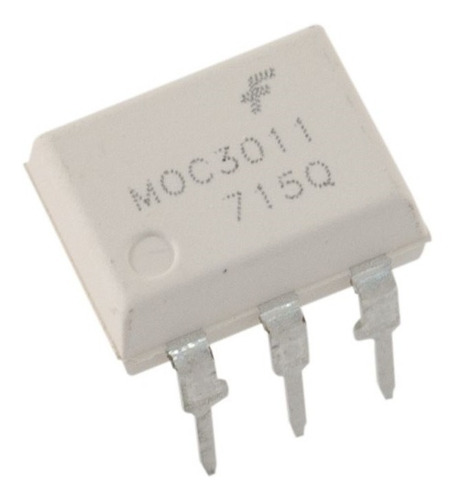 Optoacoplador Moc3011 Salida A Triac 10 Piezas