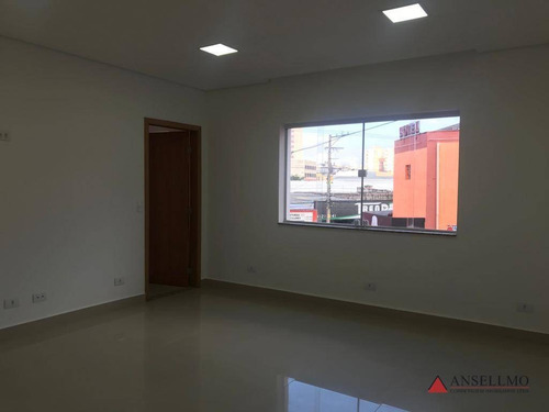 Imagem 3 de 17 de Sala Para Alugar, 90 M² Por R$ 1.500,00/mês - Centro - São Bernardo Do Campo/sp - Sa0523