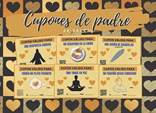 Cupones De Padre Libro De Vales Canjeables (desayun, De Love, Dad. Editorial Independently Published En Español