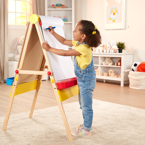 Paquete De 2 Caballetes De Madera Para Niños