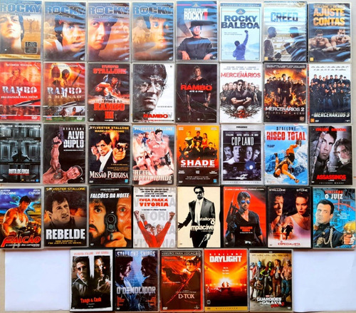 Sylvester Stallone - Coleção Os Melhores Filmes - Original