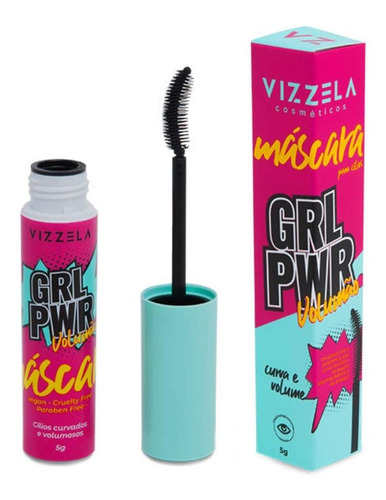 Rímel Máscara De Cílios Grl Pwr Cílios Curvados - Vizzela