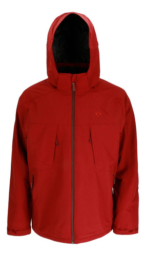 Chaqueta Cortavientos Tempest Wp Hombre Dk. Red Doite