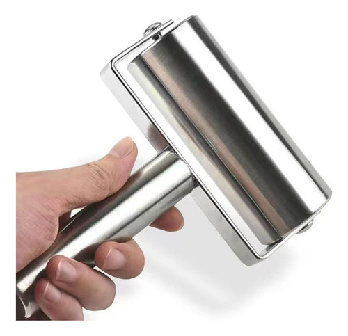 Para Rodillo Para Masa Acero Inox - Una Mano | Sin Esfuerzo