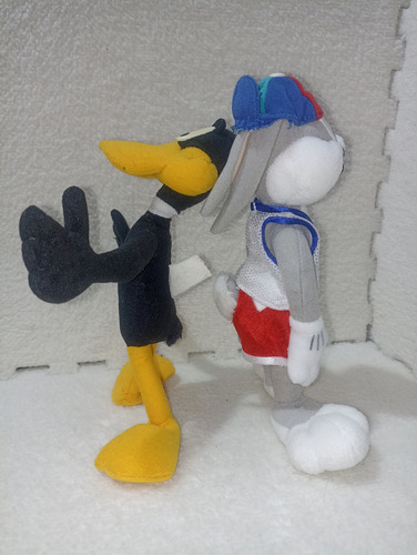 Peluche 22cm Bugs Bunny Pato Lucas Space Jam 1996 Mcdonald's Multicolor (Usado)