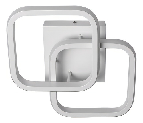 Plafon Taschibra Village Square Led 10w 3000k Luz Amarela Bi