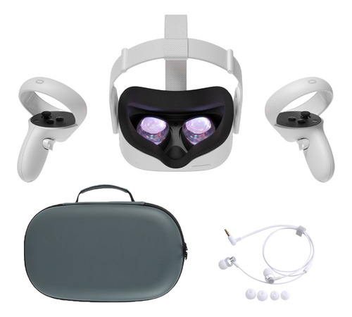 Auriculares Vr Oculus Quest 2 Todo En Uno Controladores