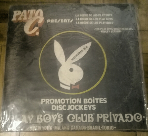 Pato C Play Boys Club Privado Vinilo Original 1982