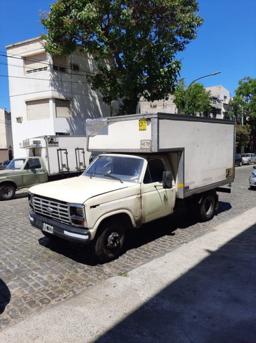 Camión Ford F-350 D Modelo 1987 Con Caja Paquetera