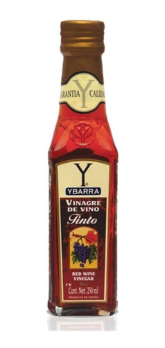 Vinagre De Vino Tinto Ybarra 250 Ml. 