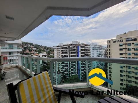 Imagem 2 de 15 de Excelente Apartamento Com 3 Quartos, 2 Suítes E 2 Vagas No Bleu Blanc Rouge - 520