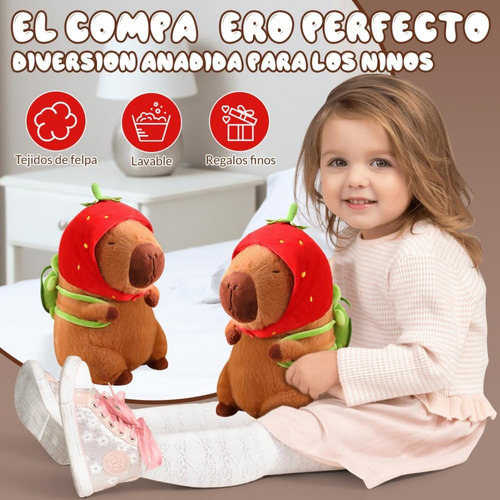 Juguete Peluche Capibara ,juguete Regalo Perfectos