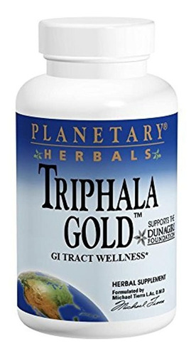 Planetary Herbals Triphala Oro Tablets 1000 mg 60 count